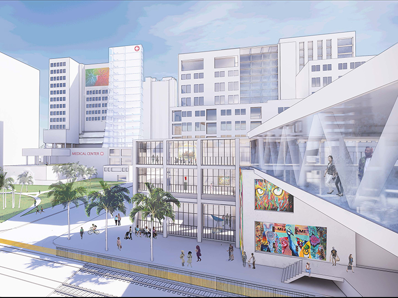 Maimi railway station rendering by Team ETS.