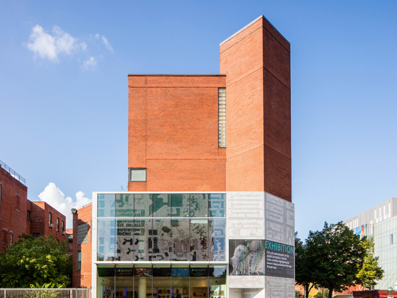 Exterior rendering of the The Schomburg Center for Research in Black Culture.