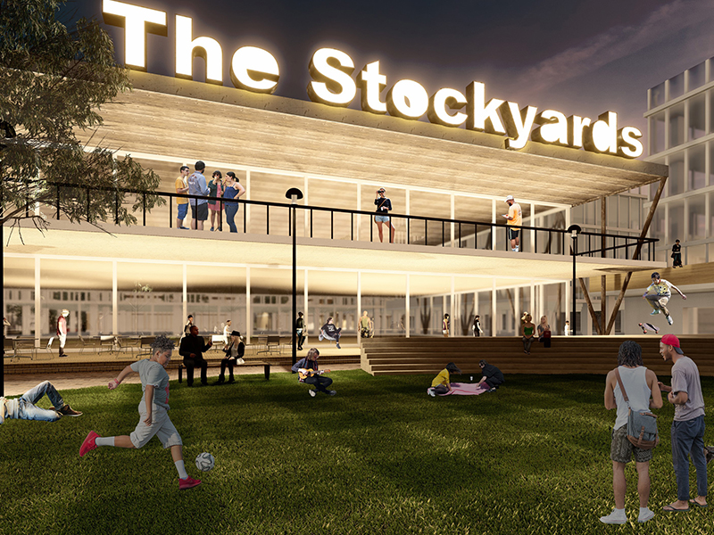 The Stockyards rendering