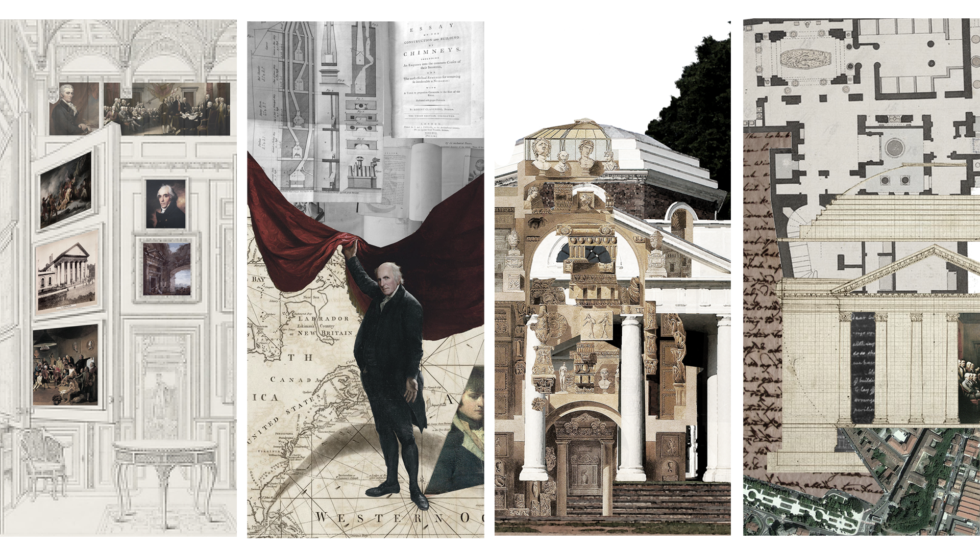Exploring the Transatlantic Design Network, 1768-1838 in four images