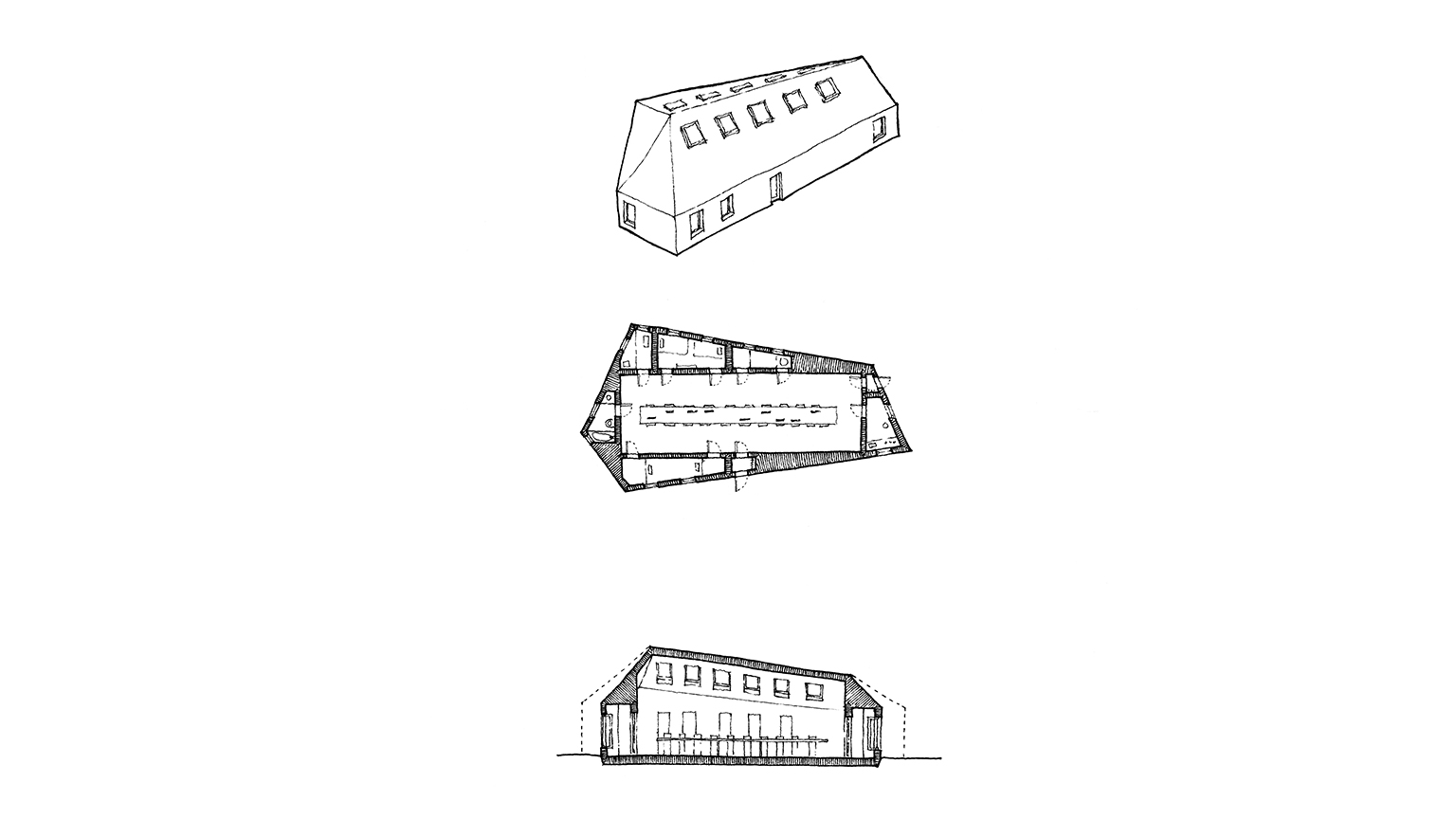 sketch of one House Per Day no.121.