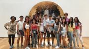 Group photo of students from the Pre-College Architecture Program at the High Museum