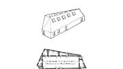 Line drawings of a house